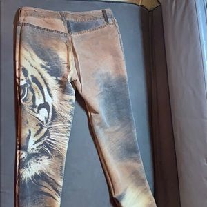 BONGO Pants - ♥️ VINTAGE Tiger!!!! Print Pants from Turkey BONGO Pants - ♥️ VINTAGE Tiger!!!! Print Pants from Turkey